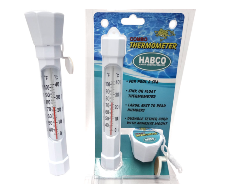 Astral Shark Analog Pool Thermometer